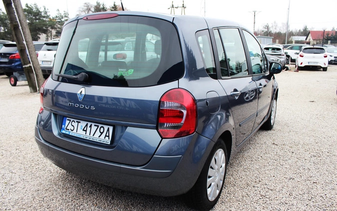Renault Modus cena 13500 przebieg: 214000, rok produkcji 2012 z Dzierżoniów małe 277